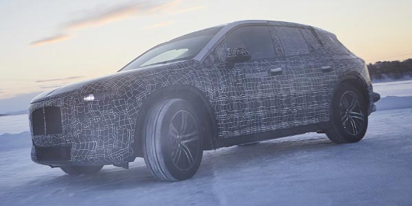 Der BMW iNEXT im Winterfahrtest 