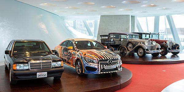 Mercedes-Benz Museum Stuttgart, Collection 4: Galerie der Namen
