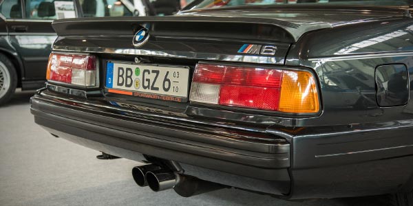 BMW 635CSi (E24) auf der Retro Classics 2019 in Stuttgart