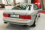 BMW 850i, ausgestellt auf dem BMW Club Gemeinschaftsstand, Retro Classics 2019 in Stuttgart