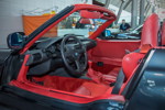 BMW Z1, Interieur in roter Lederausstattung