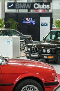 BMW Clubs Gemeinschaftsstand auf der Retro Classics 2019 in Stuttgart