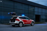 Der BMW X1 als Feuerwehrkommandowagen 