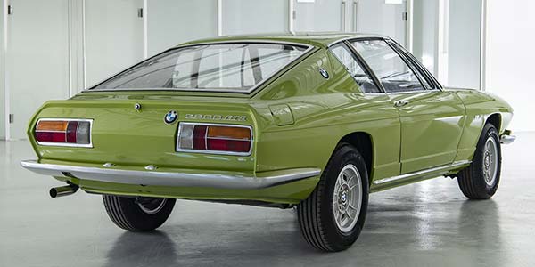 Auf Basis des BMW E9 baute Frua die Coupe-Studie 2800 GTS.