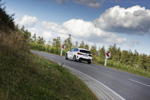 BMW 128ti, noch leicht getarnt bei Testfahrt auf dem Nrburgring.