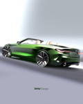 Das neue BMW 4er Cabrio, Designskizze