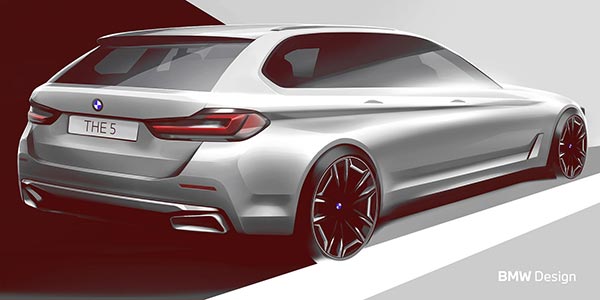 BMW 5er-Reihe, Designskizze