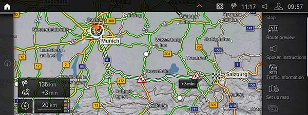 Die neue BMW 5er/6er-Reihe, BMW Maps 
