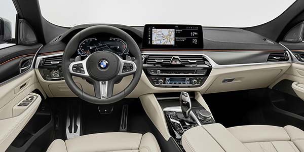 BMW 640i xDrive Gran Turismo, Innenraum vorne
