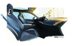 BMW iX, das neue BMW iDrive, Designskizze
