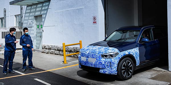 Vorbereitungen für Produktionsbeginn des BMW iX3 laufen nach Plan