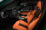 BMW M3 Competition Limousine, Interieur in Leder Merino mit erweiterten Umfngen in Kyalami Orange/Schwarz.