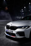 BMW M5 mit M Performance Frontsplitter Carbon