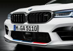 BMW M5 mit M Performance Parts, Frontsplitter und M Performance Frontziergitter Carbon