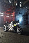 BMW S 1000 R, Variante Hockenheim Silber.