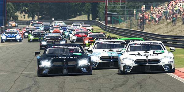 BMW SIM Live Event, Show, BMW SIM 120 Cup, BMW M8 GTE.