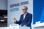 BMW Group FIZ Future: Erffnung Projekthaus Nord am 25.09.2020 in Mnchen. Frank Weber, Mitglied des Vorstands der BMW AG, Entwicklung.