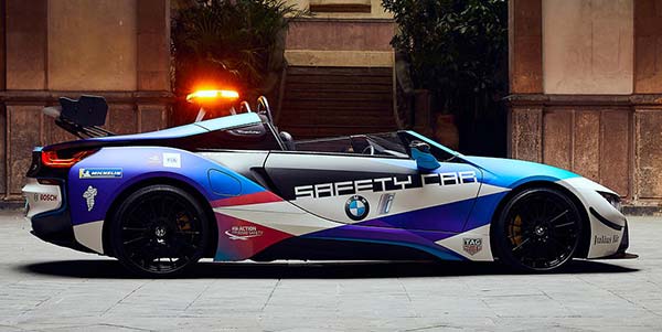 Mexico City (MEX), 14.02.2020. BMW i8 Roadster Safety Car, livery, design, Foto Shooting, Mexico City E-Prix.