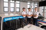 BMW Junior Team 2020. Dan Harper, Max Hesse, Neil Verhagen.