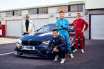 Nrburgring, 25.09.2020. BMW Junior Team, Dan Harper, Max Hesse, Neil Verhagen, filming, BMW Group Classic, Jochen Neerpasch, BMW M4 GT4.