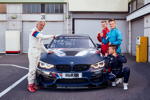 Nürburgring, 25.09.2020. BMW Junior Team, Dan Harper, Max Hesse, Neil Verhagen, filming, BMW Group Classic, Marc Surer, BMW M4 GT4.