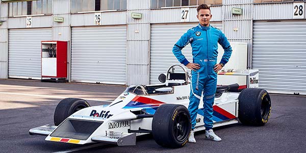 Nrburgring, 25.09.2020. BMW Junior Team, Neil Verhagen, filming, BMW Group Classic, F2 March BMW 792.