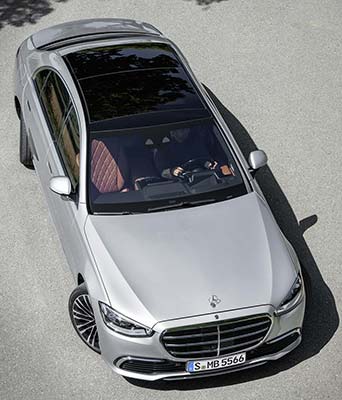 Neue Konkurrenz Fur Den 7er Die Neue Mercedes Benz S Klasse W223