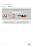 Mercedes-Benz S-Klasse: Aktiver Brems-Assistent mit Warnung vor Gegenverkehr.