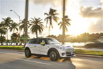 MINI Electric on location in Miami