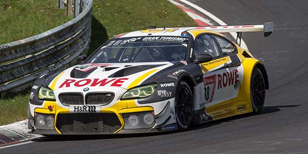 BMW 24h Qualifikationsrennen am Nrburgring, #98: BMW M6 GT3, ROWE Racing, Connor De Phillippi, Martin Tomczyk, Sheldon van der Linde, Marco Wittmann