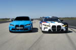 BMW M4 GT3 mit dem BMW M4 Competition.