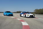 BMW M4 GT3 mit dem BMW M4 Competition.