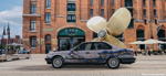 BMW Art Car von Matazo Kayama, BMW 535i, 1990, Augmented Reality. Bildrechte mit freundlicher Genehmigung des Kuenstlers und Acute Art in Zusammenarbeit mit BMW Group Culture.
