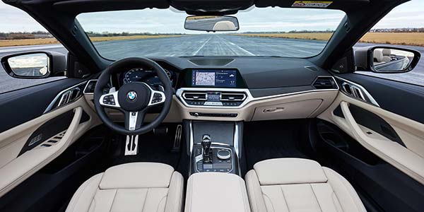 BMW M440i xDrive Cabrio, Interieur vorne