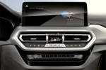 Der neue BMW X4 (Facelift-Modell G02 LCI, ab 2021), Bord-Bildschirm