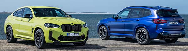 Der neue BMW X3 M Competition und der neue BMW X4 M Competition