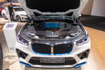 BMW iX5 Hydrogen, Blick unter die Motorhaube