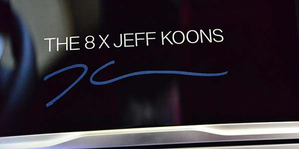 JEFF KOONS X BMW. Künstler gestaltet eine Edition des BMW 8er Gran Coupé. Foto: Enes Kucevic