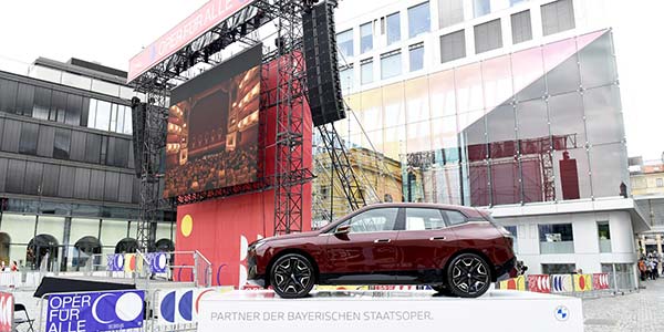 Oper für alle 2021: Live-Übertragung von Richard Wagners 'Tristan und Isolde', 31. Juli 2021, München.