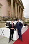 Dennis Donnerberg (Leiter der BMW Niederlassung Berlin) und Matthias Schulz (Intendant der Staatsoper Unter den Linden). Foto: Michael Tinnefeld.