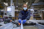Produktion der Hochvoltbatterien fr den BMW iX und BMW i4, BMW Group Werk Dingolfing