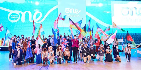 BMW Group Delegation auf der One Young World Summit