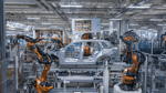Karosseriebau im BMW Brilliance Automotive (BBA) Werk Dadong, Shenyang, China (April 2022)