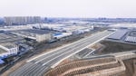 Bahnanbindung im BMW Brilliance Automotive (BBA) Werk Dadong, Shenyang, China (April 2022)