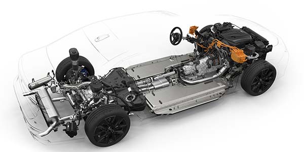 Die neue BMW 7er-Reihe: Technische Illustration