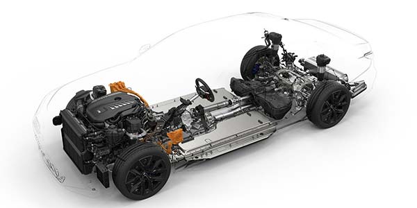Die neue BMW 7er-Reihe: Technische Illustration