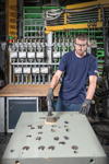 Gehäuseproduktion Brennstoffzellen-Stack im BMW Group Werk Landshut
