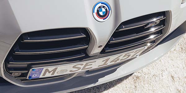 Der erste BMW M3 Touring, '50 Jahre BMW M' Logo, rahmenlose Niere