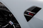BMW M4 CSL, seitliche Air Curtains aus CFK mit M4 Schriftzug