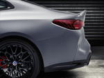 BMW M4 CSL, Gepäckraumklappe mit modellspezifisch integriertem und besonders stark ausgeprägtem Heckspoiler für zusätzlichen Abtrieb.